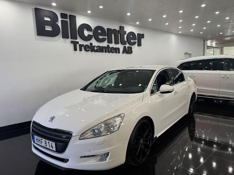 Vit Begagnad 2012 Peugeot 508 Sedan | 104 900 kr (Dyr) - Bild 1/4