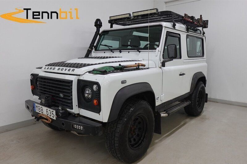 Vit Begagnad 2011 Land Rover Defender SUV | 449 900 kr (Marknadspris) - Bild 1/4