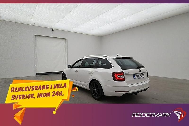 Begagnad Skoda Octavia Business Line 116 HK (85 kW) 2017 Vit Kombi