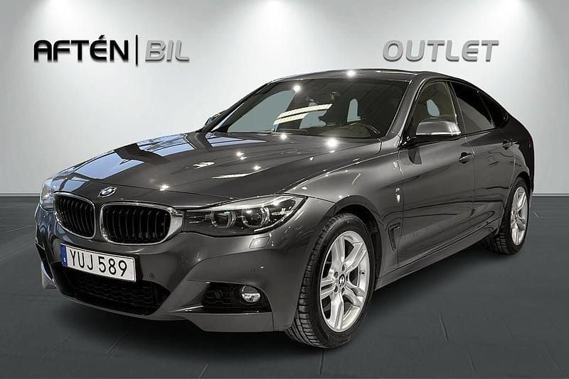 Grå Begagnad 2018 BMW 320 Gran Turismo M Sport Halvkombi | 239 800 kr (Marknadspris) - Bild 1/3