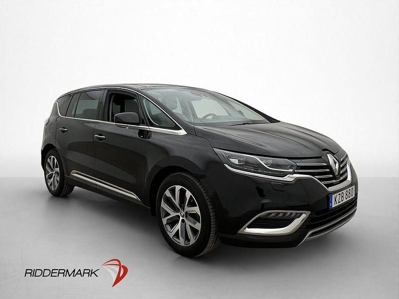 Begagnad Renault Espace Zen 160 HK (117 kW) 2018 Svart Minibuss
