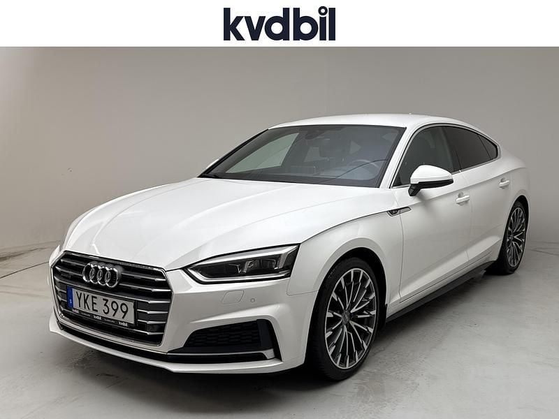 Vit Begagnad 2017 Audi A5 Sportback S-Line Halvkombi | 225 000 kr - Bild 1/3