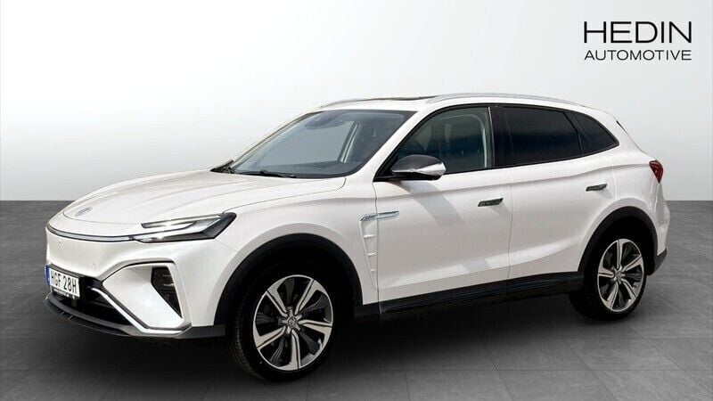 Vit (white) Begagnad 2021 MG Marvel R Performance SUV | 289 900 kr (Superpris) - Bild 1/4