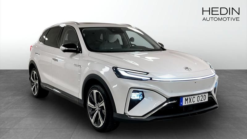 Vit (white) Begagnad 2021 MG Marvel R Performance SUV | 289 800 kr - Bild 1/4