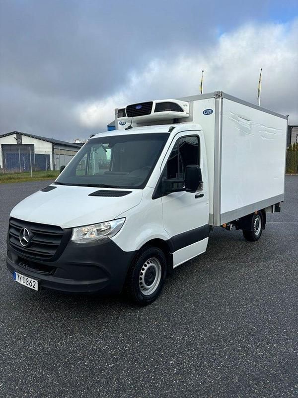 Vit Begagnad 2019 Mercedes Sprinter Van | 187 373 kr - Bild 1/4