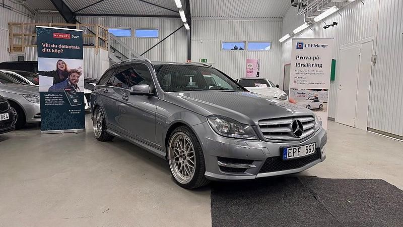 Begagnad Mercedes C220 170 HK (125 kW) 2012 Silver Kombi