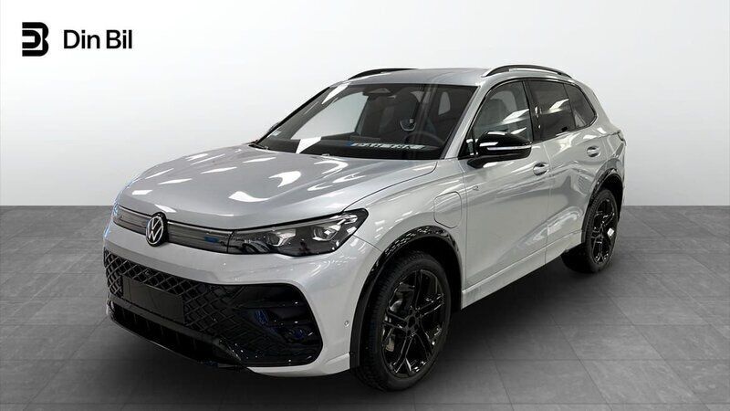 Silver Ny 2024 VW Tiguan R-line SUV | 694 900 kr - Bild 1/4