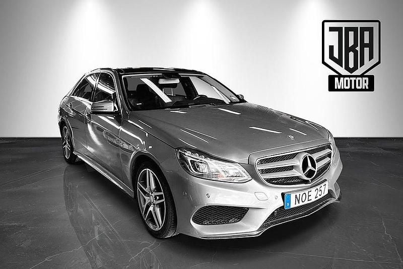 Silver Begagnad 2014 Mercedes E350 AMG Sedan | 259 900 kr (Marknadspris) - Bild 1/4