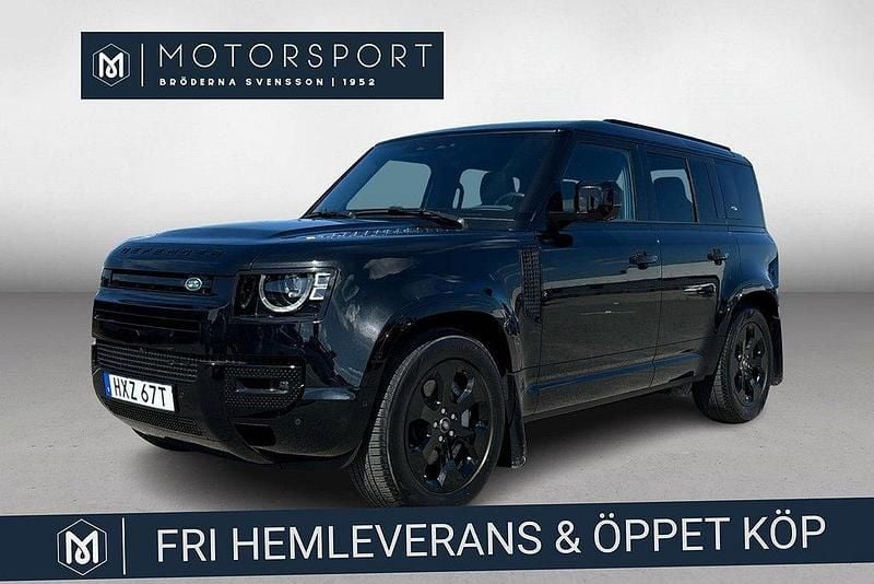 Svart Begagnad 2023 Land Rover Defender SE Dynamic SUV | 1 049 900 kr (Marknadspris) - Bild 1/3