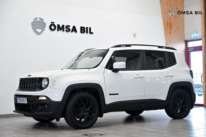 Vit Begagnad 2017 Jeep Renegade Night Eagle SUV | 129 800 kr (Bra pris) - Bild 1/4