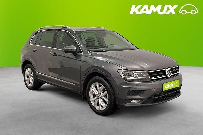 Grå Begagnad 2018 VW Tiguan SUV | 209 800 kr (Marknadspris) - Bild 1/3
