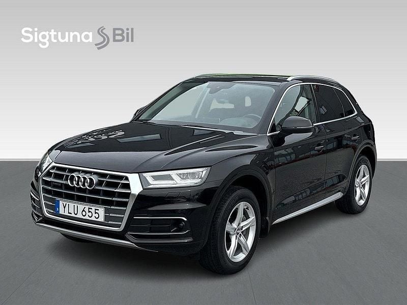 Svart Begagnad 2018 Audi Q5 SUV | 279 900 kr (Marknadspris) - Bild 1/3