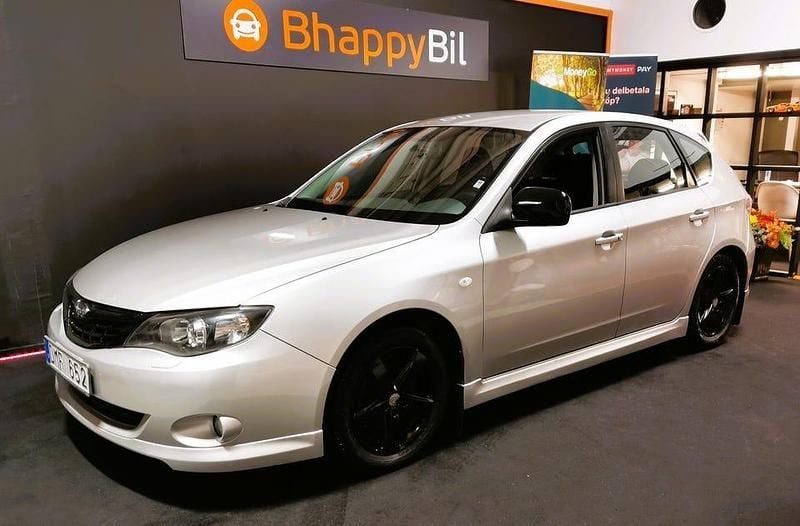 Silver Begagnad 2008 Subaru Impreza Halvkombi | 59 900 kr (Marknadspris) - Bild 1/4