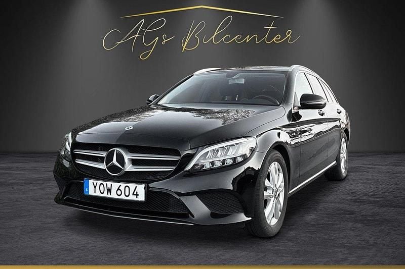 Svart Begagnad 2018 Mercedes C200 Avantgarde Kombi | 239 900 kr (Bra pris) - Bild 1/4