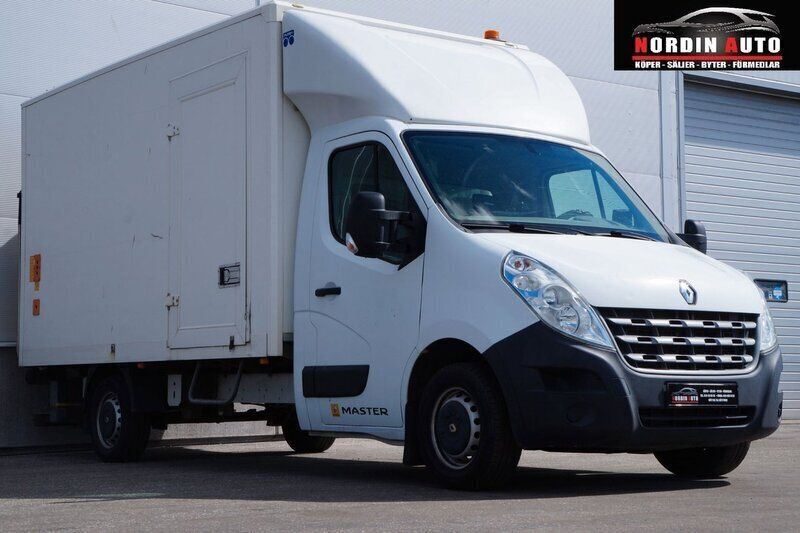 Vit Begagnad 2013 Renault Master Van | 159 900 kr (Bra pris) - Bild 1/4