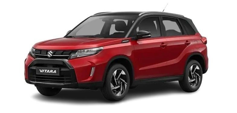 Röd (röd/svart) Ny 2025 Suzuki Vitara SUV | 348 800 kr (Lite dyr) - Bild 1/1
