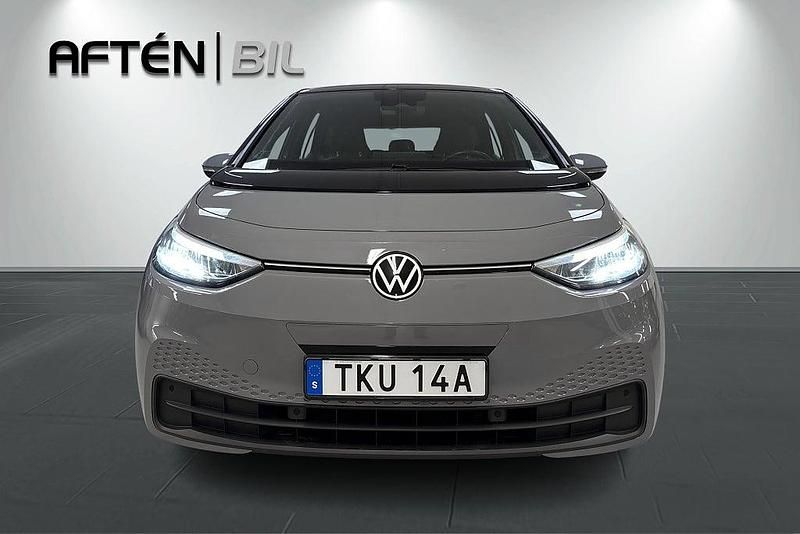 Begagnad VW ID.3 Pro Performance 150 kW (204 HK) 2022 Grå Halvkombi