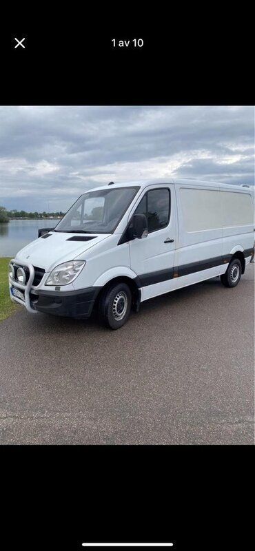 Vit Begagnad 2011 Mercedes Sprinter Van | 98 000 kr (Marknadspris) - Bild 1/4