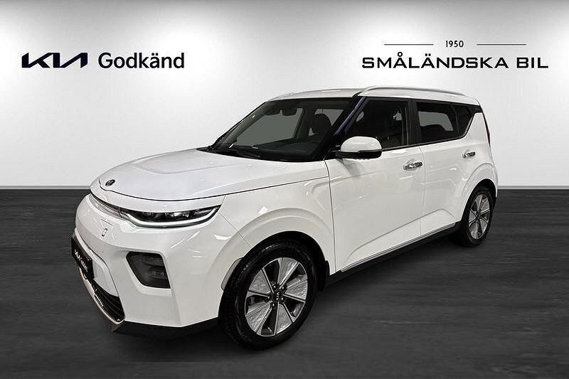 Vit Begagnad 2020 Kia Soul EV 2 SUV | 239 000 kr (Marknadspris) - Bild 1/4