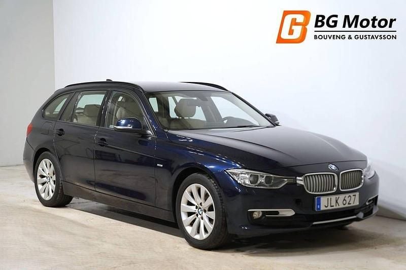 Begagnad BMW 320 Advantage 184 HK (135 kW) 2014 Blå Kombi
