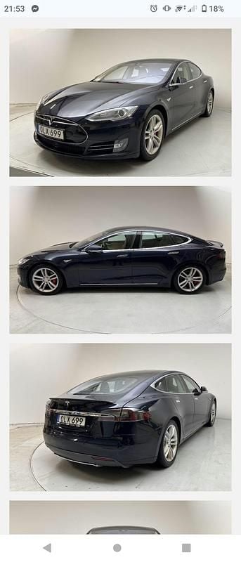 Begagnad 2014 Tesla Model S Halvkombi | 189 000 kr (Superpris) - Bild 1/4