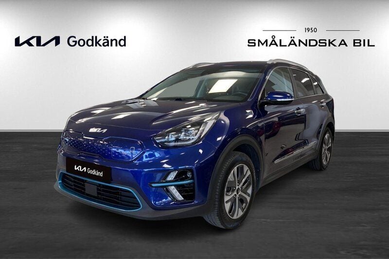 Blå Begagnad 2022 Kia e-Niro Advance SUV | 269 000 kr (Bra pris) - Bild 1/4
