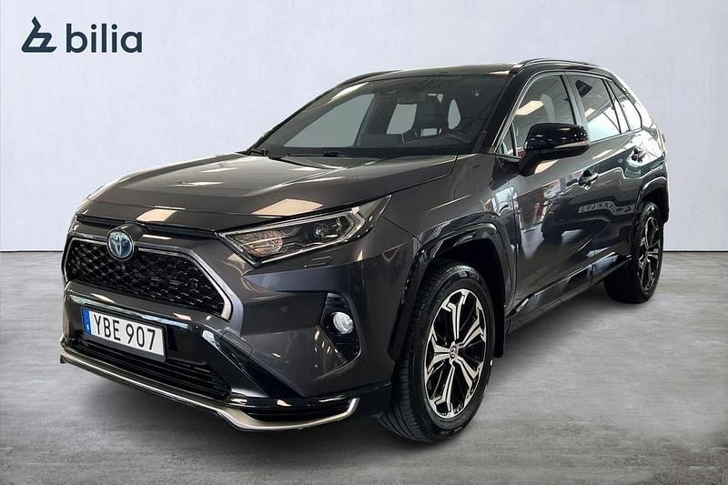 Grå Begagnad 2020 Toyota RAV4 Hybrid Style SUV | 439 900 kr (Dyr) - Bild 1/3