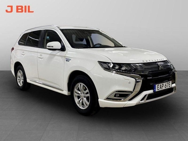 Vit Begagnad 2020 Mitsubishi Outlander Edition SUV | 214 900 kr (Bra pris) - Bild 1/4