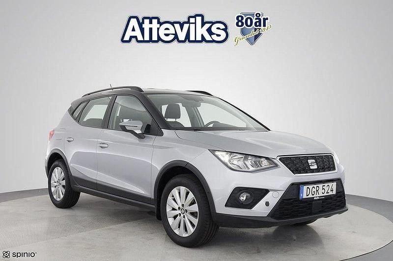 Silver Begagnad 2018 Seat Arona Style SUV | 124 900 kr (Marknadspris) - Bild 1/3