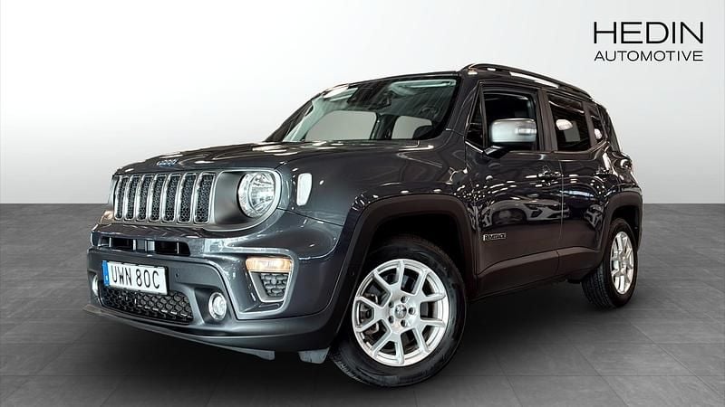 Grå (grey) Begagnad 2021 Jeep Renegade Limited SUV | 219 900 kr (Bra pris) - Bild 1/4