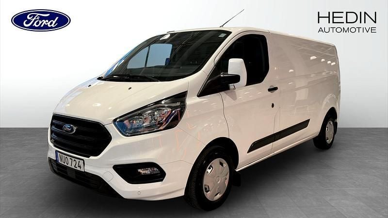Frozen white Begagnad 2023 Ford Transit Custom Trend | 239 200 kr - Bild 1/4