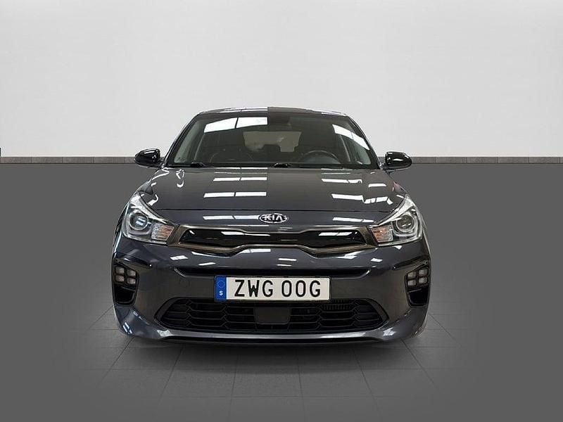 Begagnad Kia Rio GT-Line 120 HK (88 kW) 2019 Platinum graphite Halvkombi