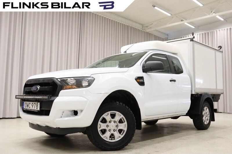 Vit (frozen white) Begagnad 2016 Ford Ranger Pickup | 169 900 kr (Marknadspris) - Bild 1/4