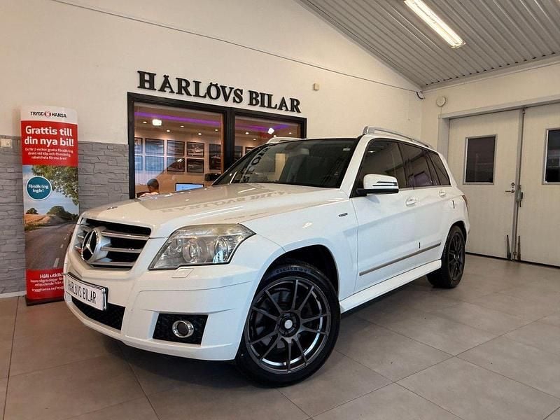 Vit Begagnad 2010 Mercedes GLK220 SUV | 99 000 kr (Dyr) - Bild 1/4