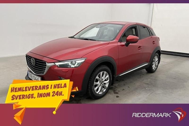 Röd Begagnad 2015 Mazda CX-3 Optimum SUV | 129 800 kr (Marknadspris) - Bild 1/3