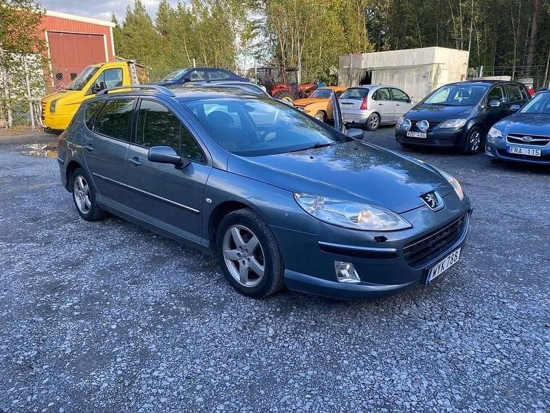 Mörkgrå Begagnad 2005 Peugeot 407 Kombi | 24 900 kr (Marknadspris) - Bild 1/4