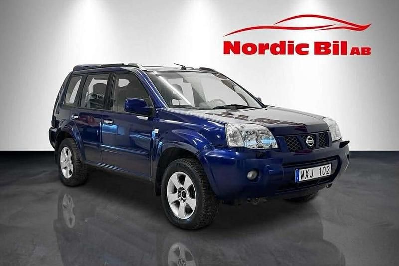 Blå Begagnad 2005 Nissan X-Trail SUV | 49 900 kr (Marknadspris) - Bild 1/4