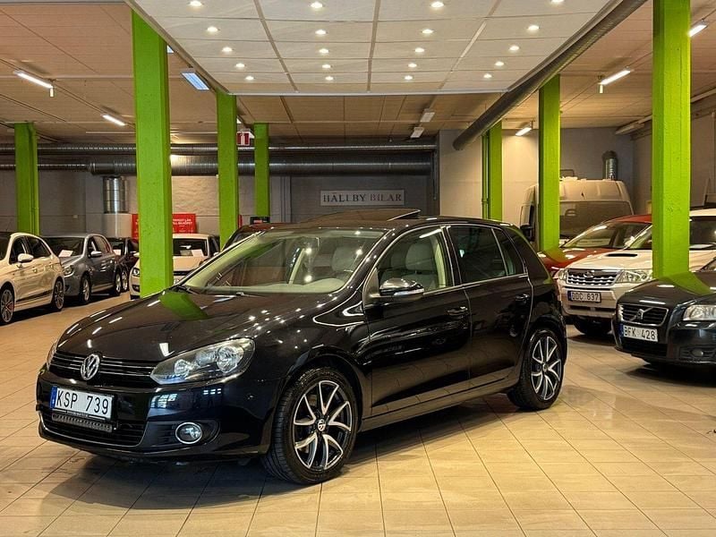 Svart Begagnad 2011 VW Golf VI GT Halvkombi | 69 900 kr (Marknadspris) - Bild 1/4