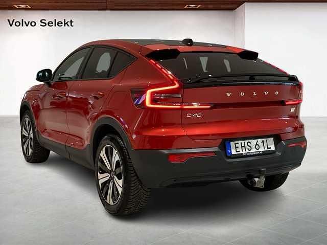 Begagnad Volvo C40 Plus 172 kW (234 HK) 2023 Röd SUV