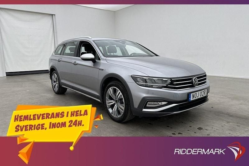 Silver Begagnad 2024 VW Passat Alltrack GT Kombi | 389 800 kr (Marknadspris) - Bild 1/3