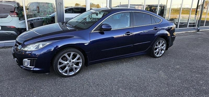 Blå Begagnad 2008 Mazda 6 Inclusive Halvkombi | 39 900 kr (Marknadspris) - Bild 1/4