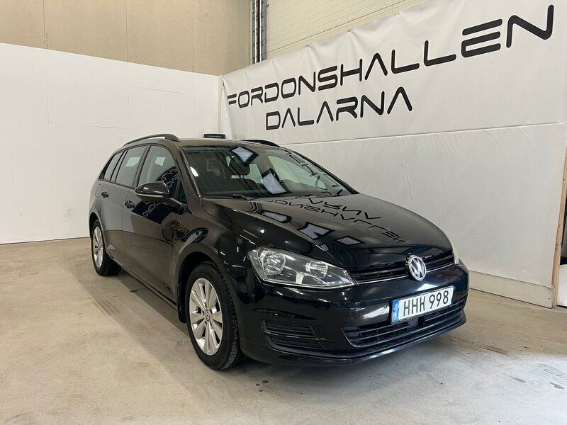 Svart Begagnad 2014 VW Golf VII Kombi | 129 900 kr (Marknadspris) - Bild 1/4