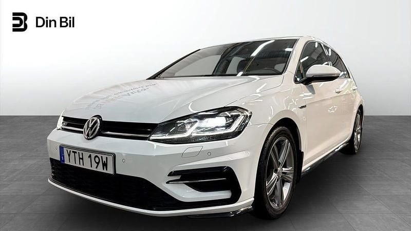 Vit Begagnad 2020 VW Golf VII R-line | 199 900 kr (Marknadspris) - Bild 1/4