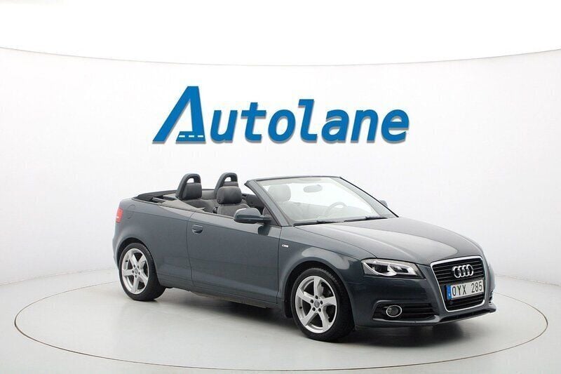 Grå Begagnad 2011 Audi A3 Cabriolet S-Line Cab | 149 900 kr (Lite dyr) - Bild 1/3