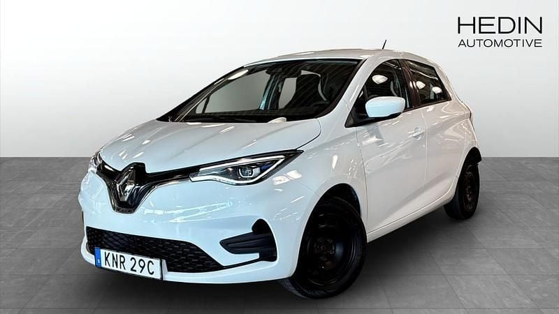 Vit (white) Begagnad 2021 Renault Zoe Halvkombi | 165 000 kr (Bra pris) - Bild 1/4