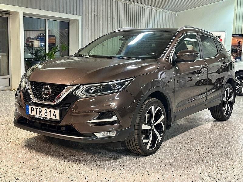 Brun Begagnad 2018 Nissan Qashqai 360º SUV | 164 900 kr (Bra pris) - Bild 1/4