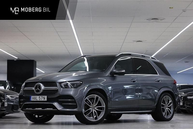 Grå Begagnad 2022 Mercedes GLE350 AMG Line Premium Plus SUV | 719 900 kr (Dyr) - Bild 1/2