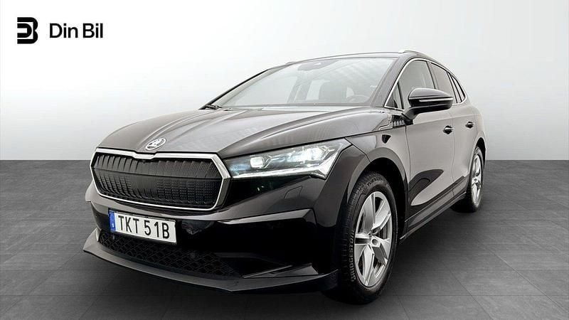 Svart Begagnad 2022 Skoda Enyaq iV SUV | 424 900 kr (Lite dyr) - Bild 1/4