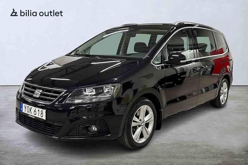 Svart Begagnad 2018 Seat Alhambra Minibuss | 199 000 kr (Marknadspris) - Bild 1/1