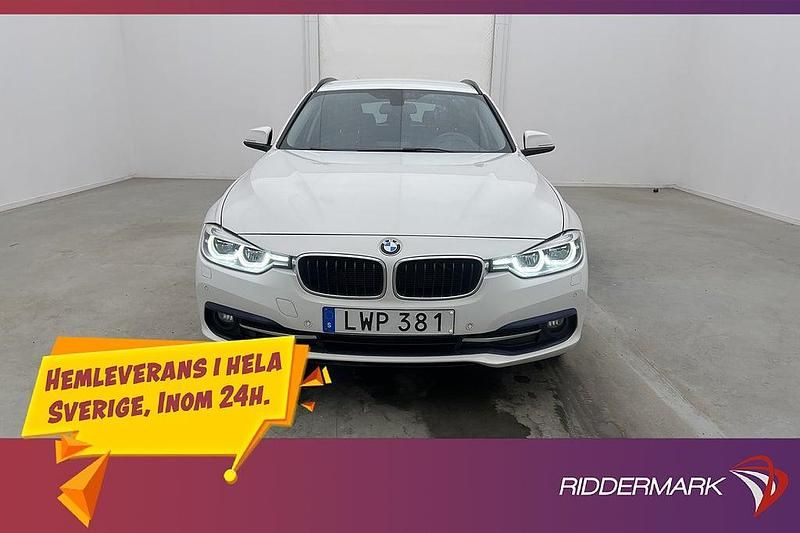 Begagnad BMW 320 Sport Line 190 HK (139 kW) 2015 Vit Kombi